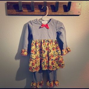 Bonnie Baby Floral Outfit